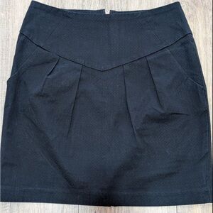 Silence + Noise Elegant Black Mini Skirt